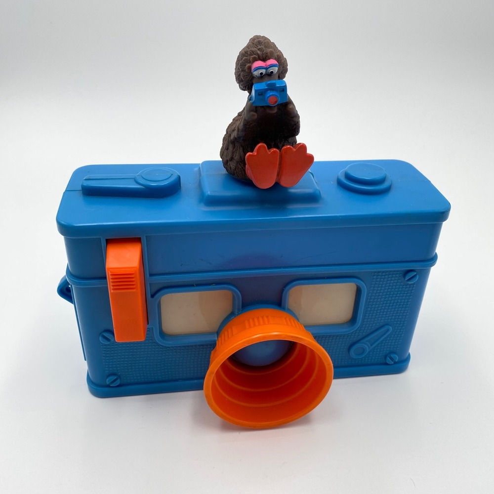 Vintage Sesame Street Big Bird 3D Camera Toy Slides Do Not‎ Work